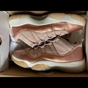 Rose gold Jordan 23 Women’s